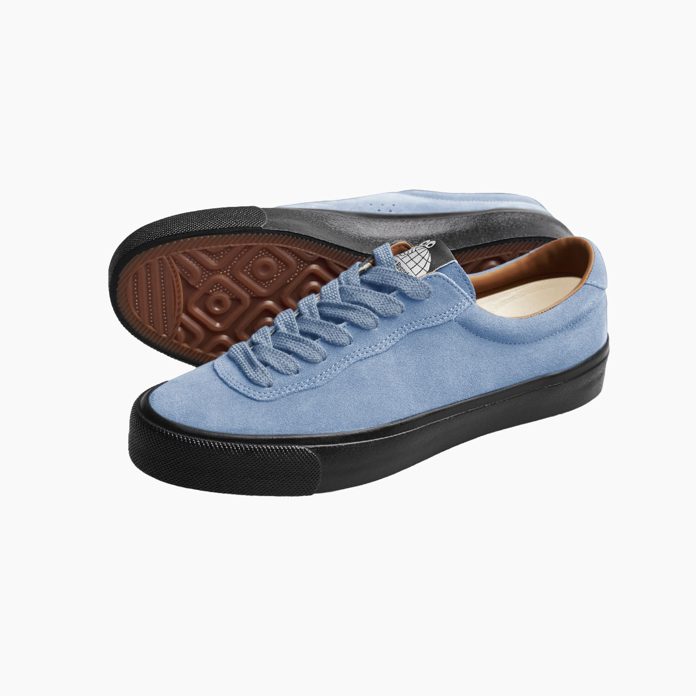 VM001-Lo Suede (Dusty Blue/Black)