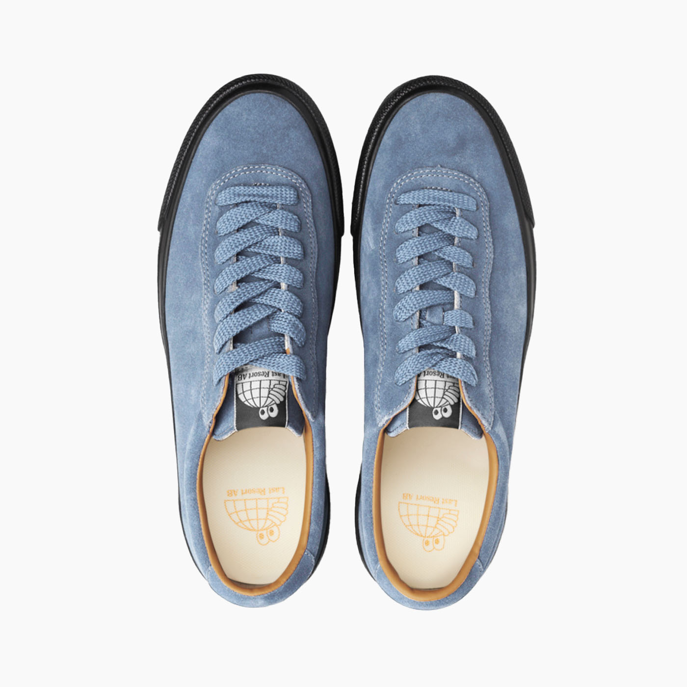 VM001-Lo Suede (Dusty Blue/Black)