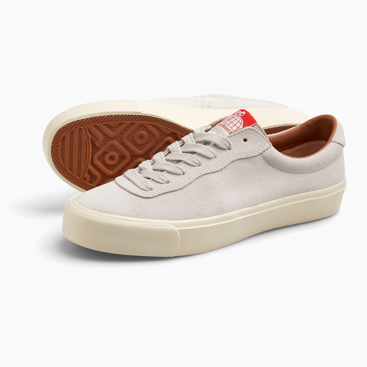 VM001-Lo Suede (White/White)