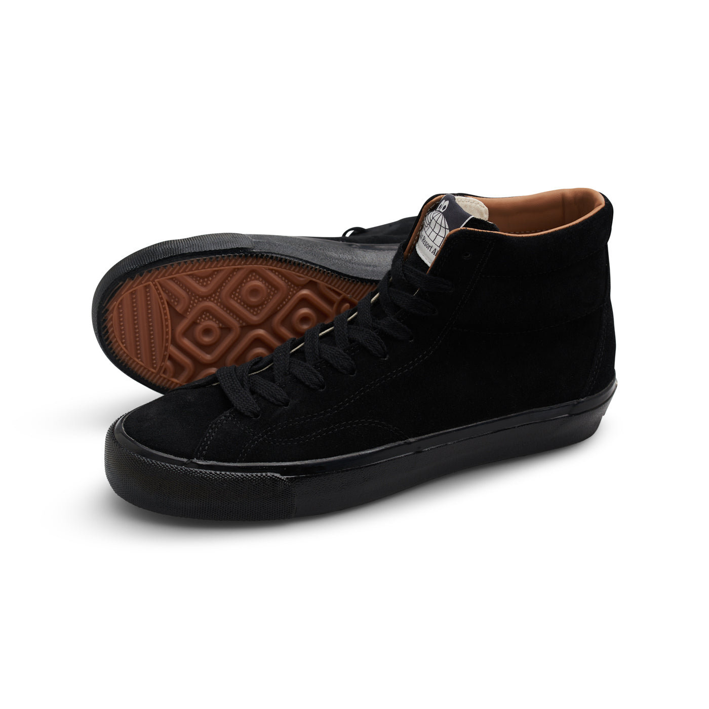 VM003-Hi Suede (3xBlack/Black)