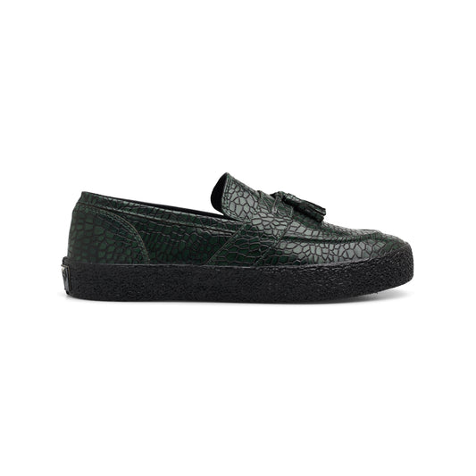 VM005-Loafer Leather (Reptile Green/Black)