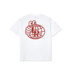 Atlas Monogram SS Tee (White/Old Red)