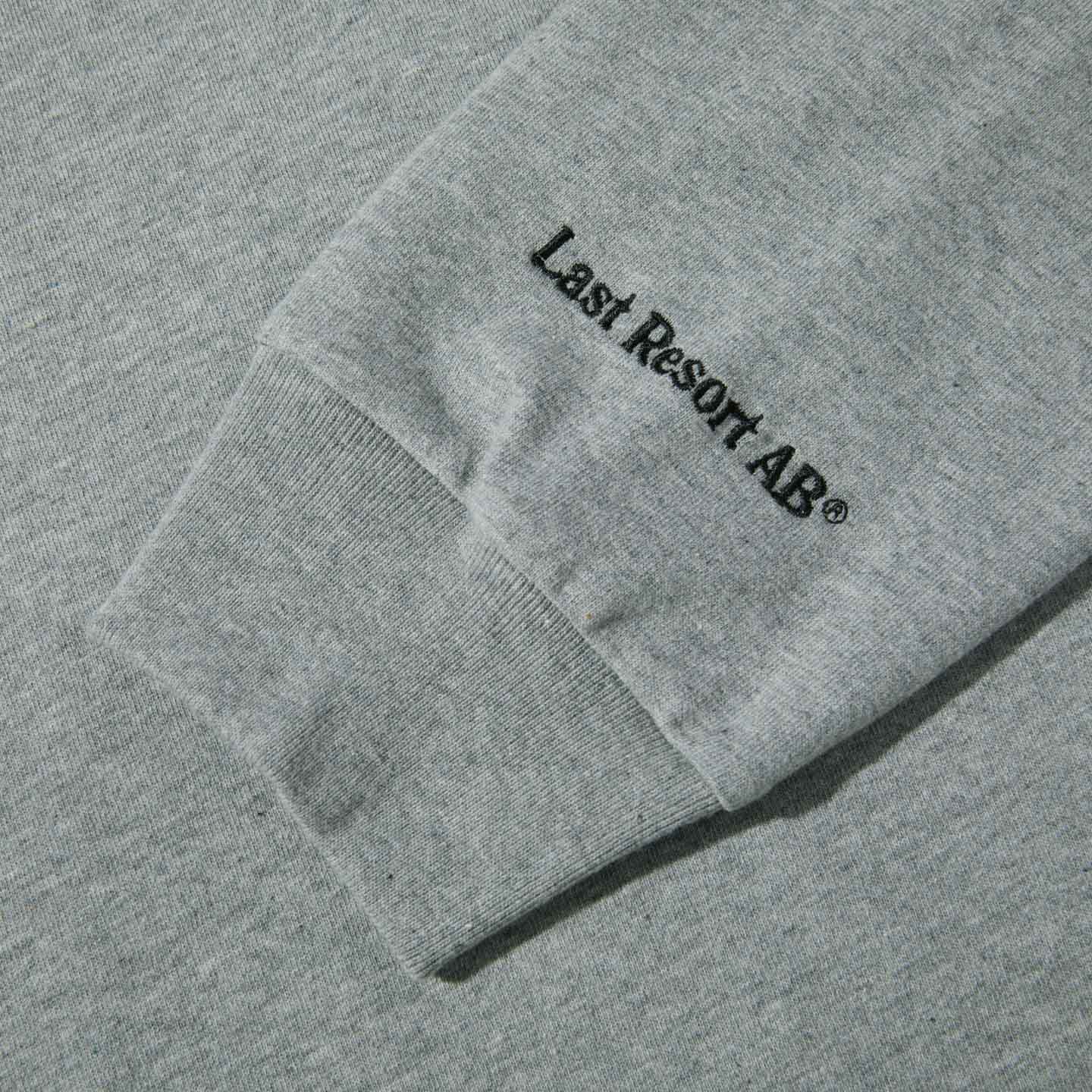 Script LS Tee (Heather Grey)