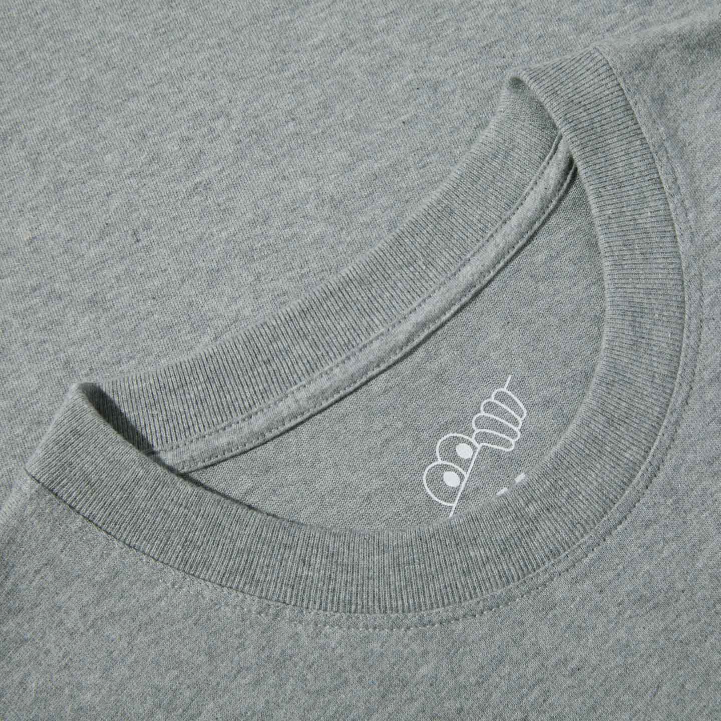 Script LS Tee (Heather Grey)