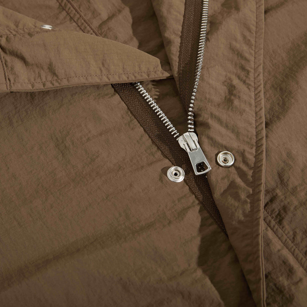 Cropped Parka (Brown Khaki)