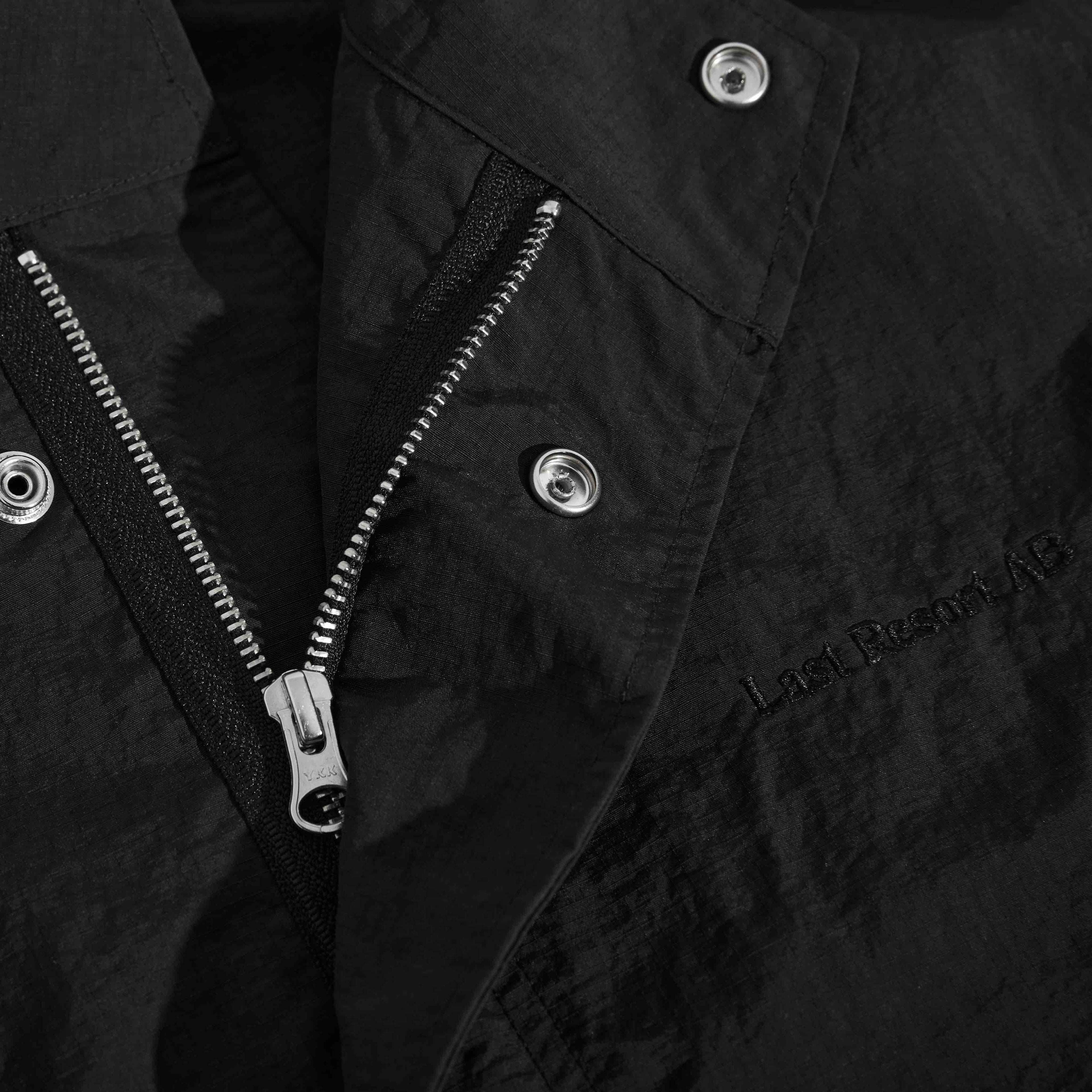 Cropped Parka (Black)