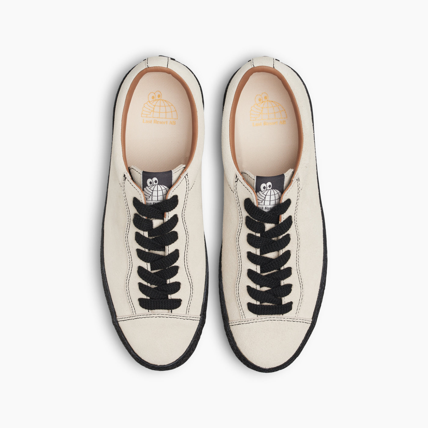 VM002-Lo Suede (White/Black/Black)