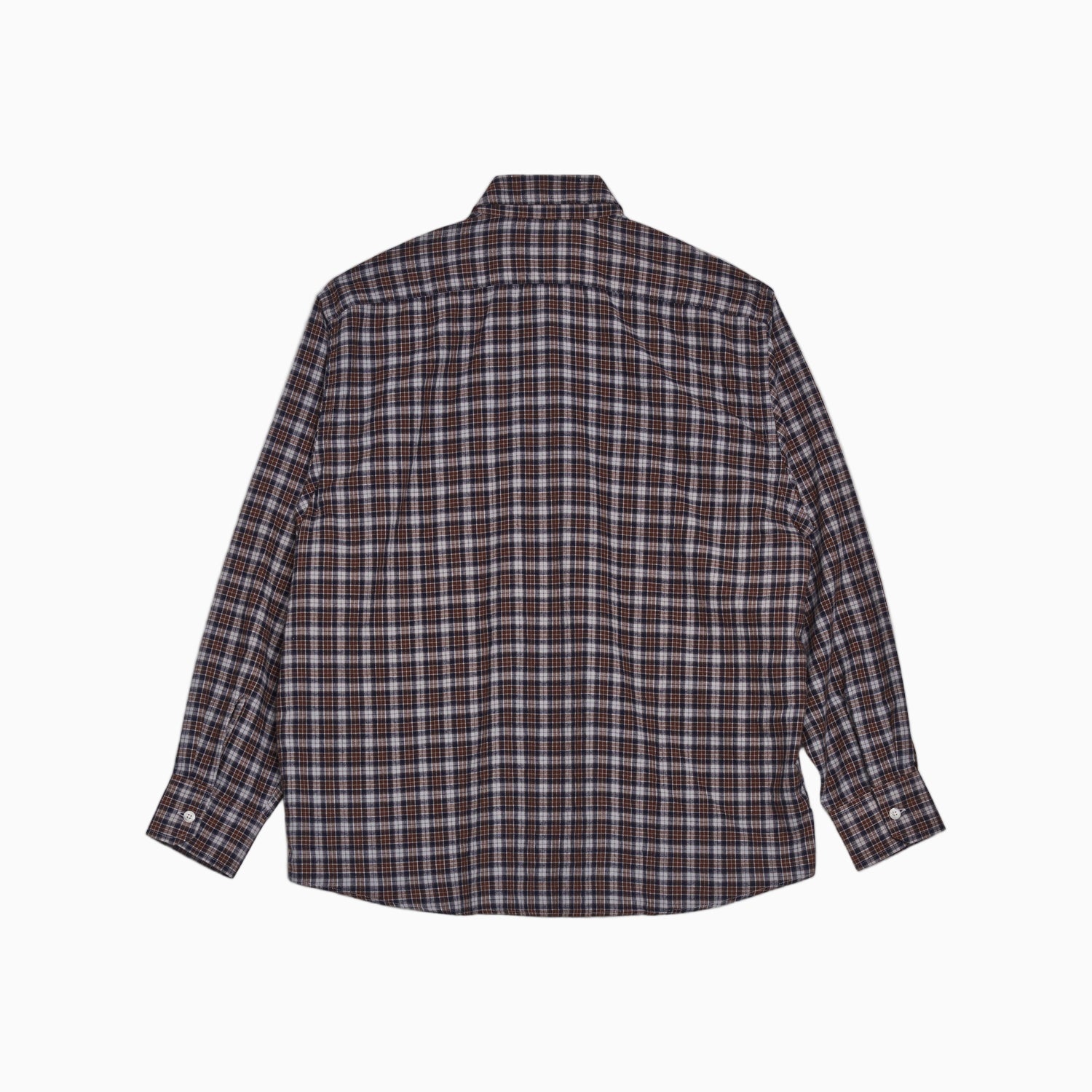 SM001-DANE Flannel (Grey/Brown)