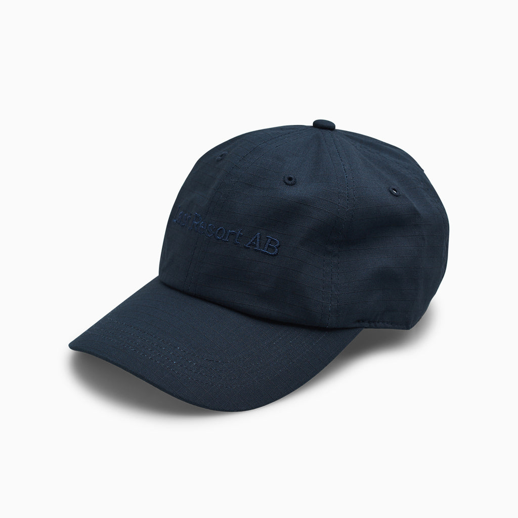 Script Logo Soft Peak Cap (Deep Blue)