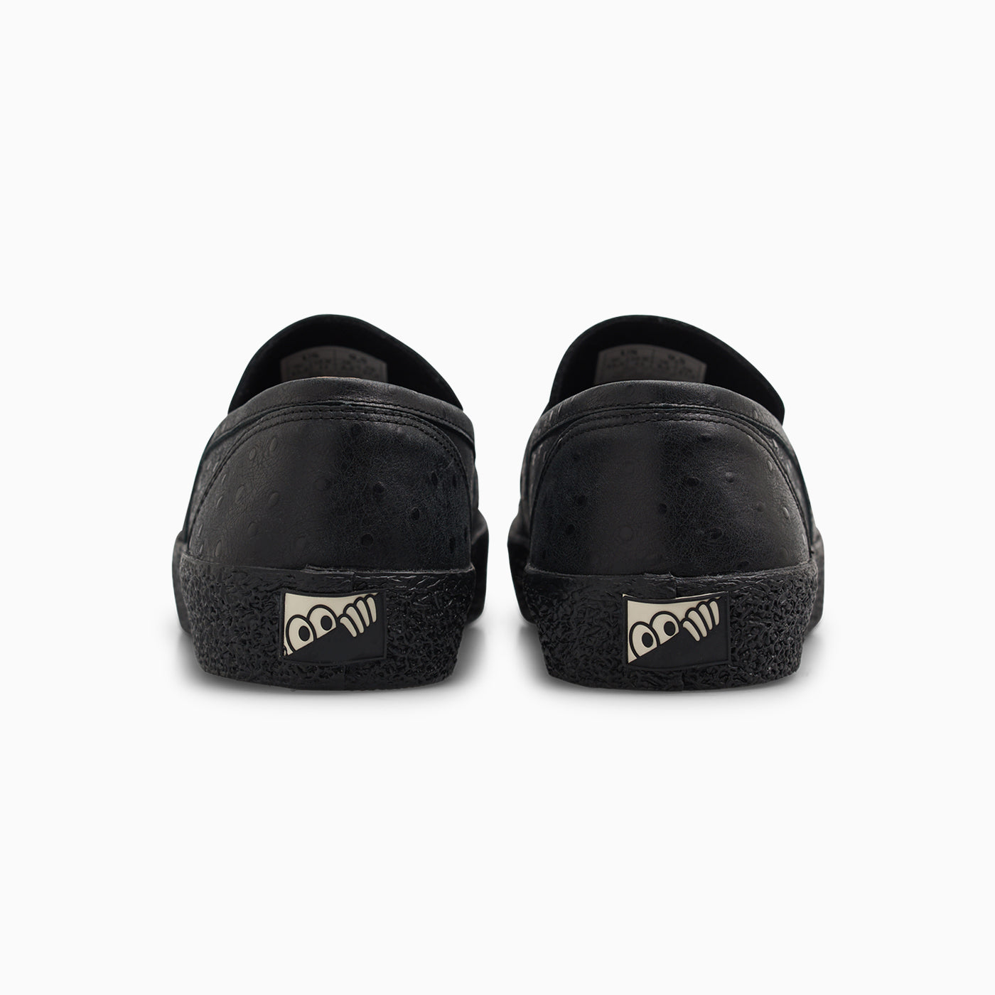 VM005 Loafer (Ostritch Black/Black) – Last Resort AB