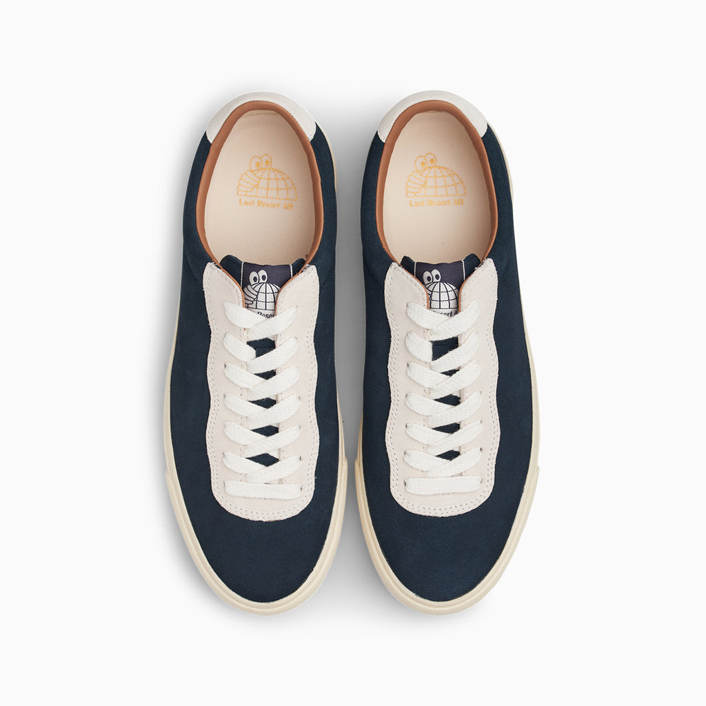 VM001 LO Suede (Steel Blue/Off White/White)