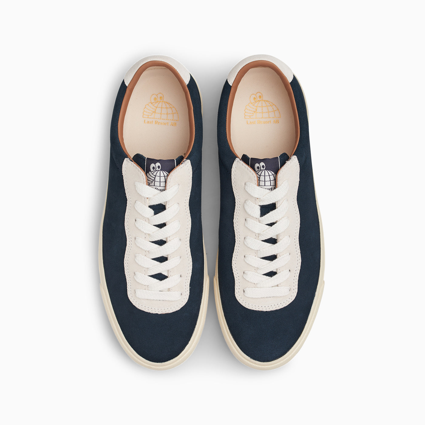 VM001 LO Suede (Steel Blue/Off White/White)