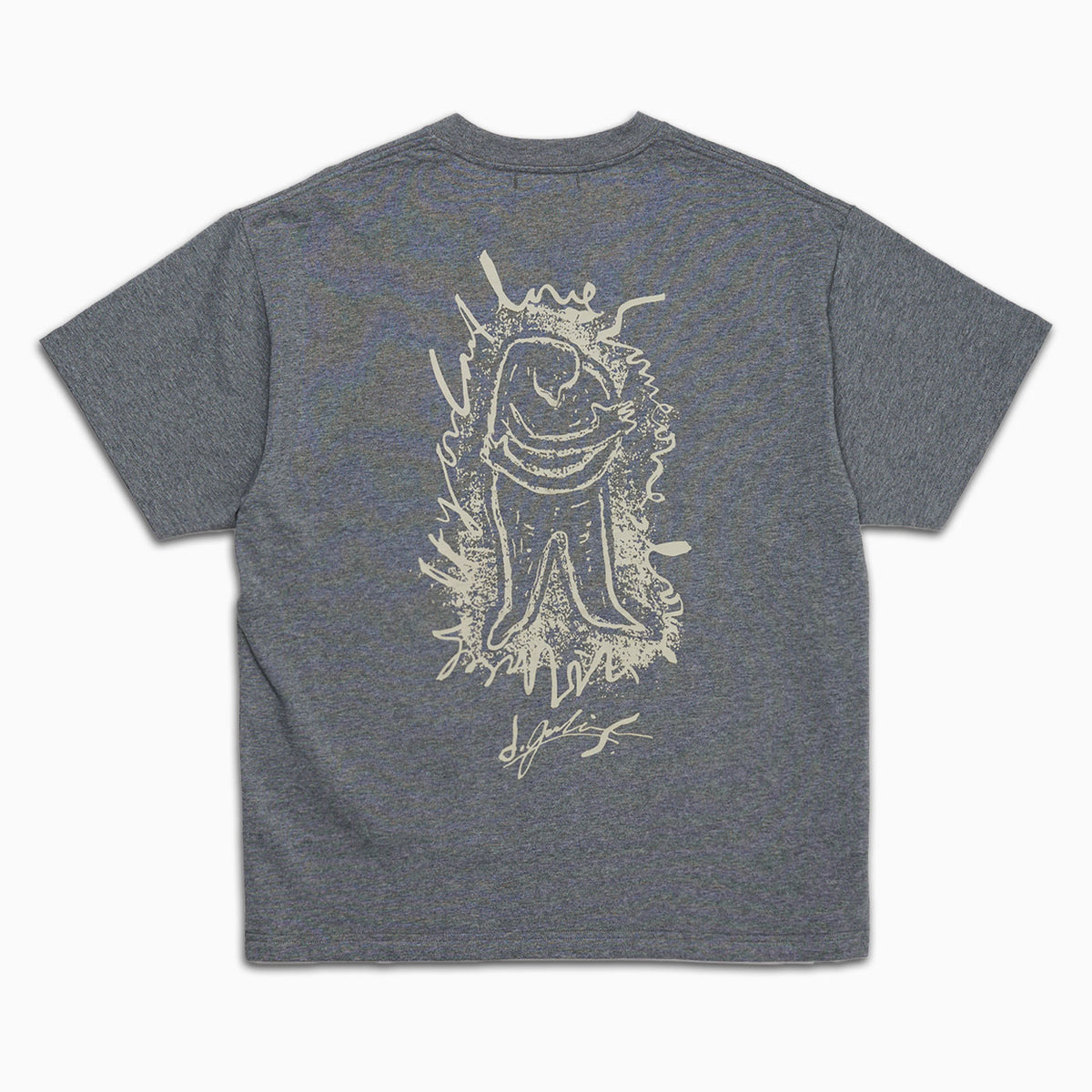 SS Tee - Love Yourself (Dark Grey Marle)