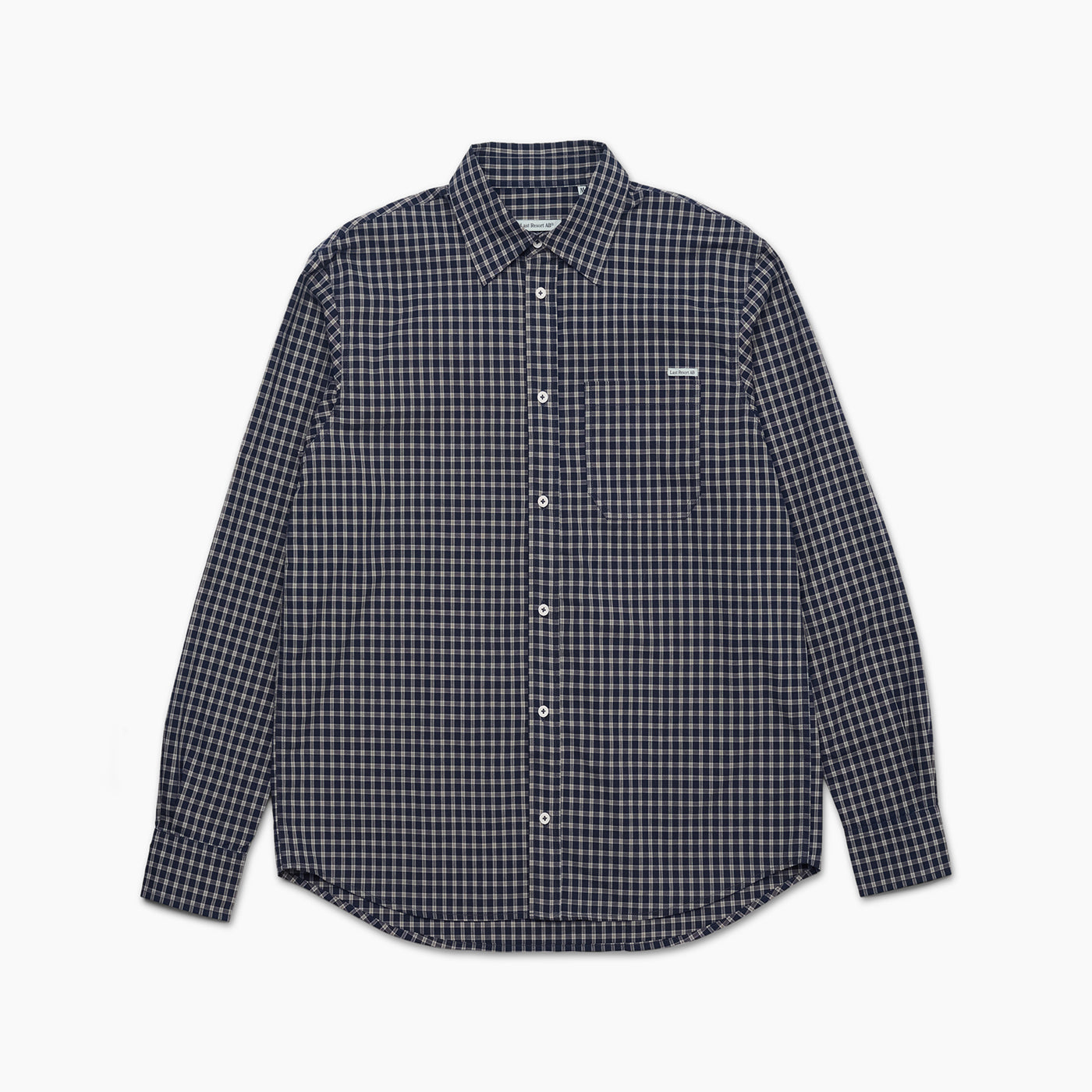 OG LS Shirt (Navy/Grey Check)