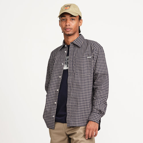 OG LS Shirt (Navy/Grey Check)