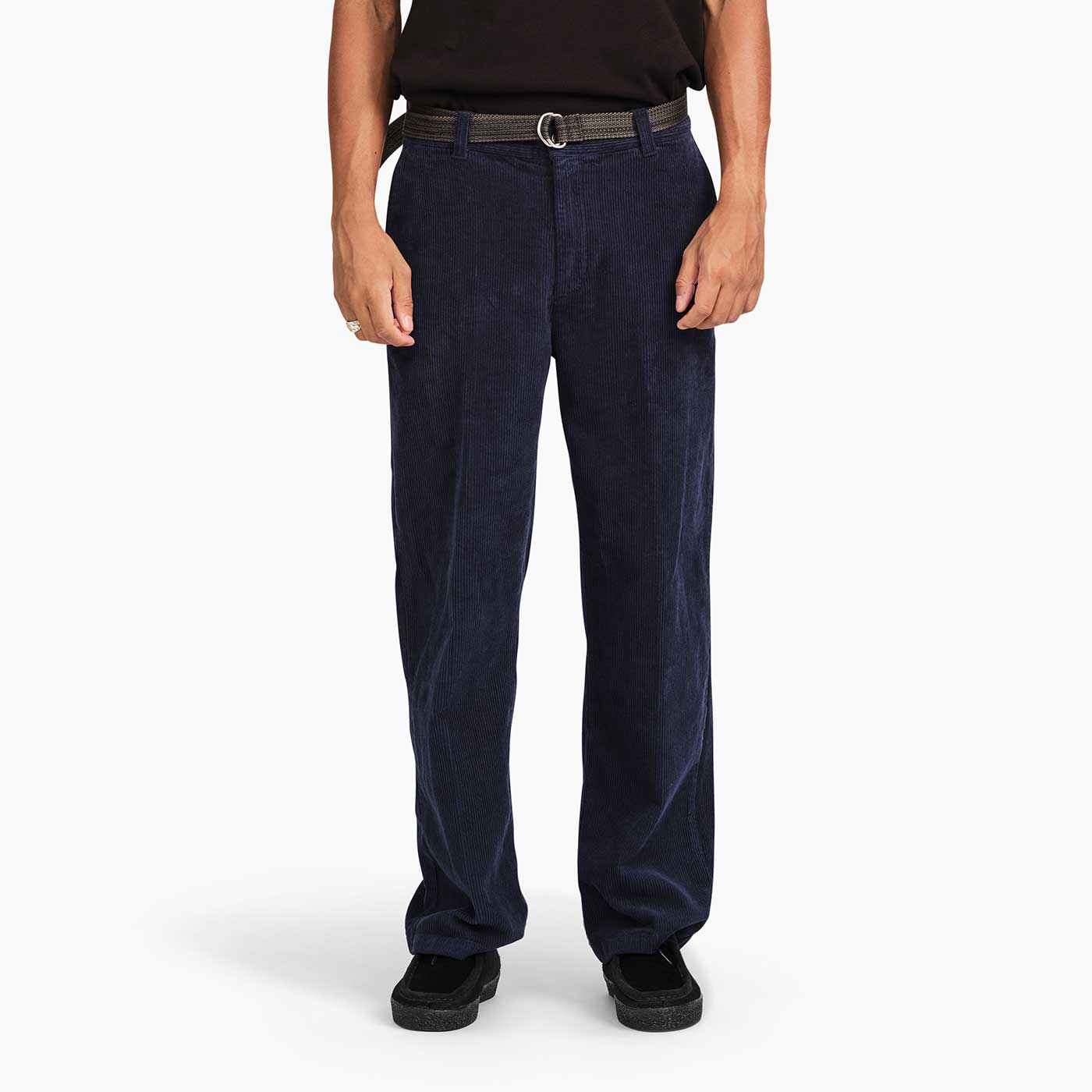 パンツ LAST RESORT AB Black straight-leg pants PM001 (Black) – Last Resort AB