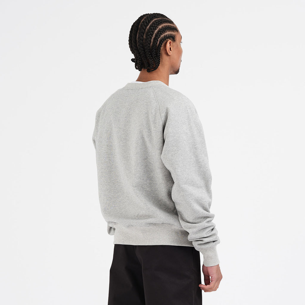 Little AB Raglan Sweat (Grey Melange)