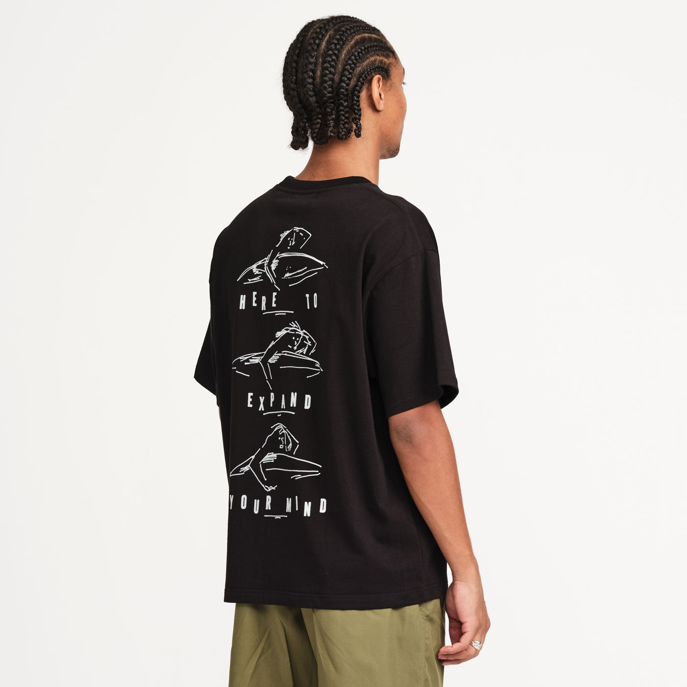 Serf Cru T-Shirt (Black)