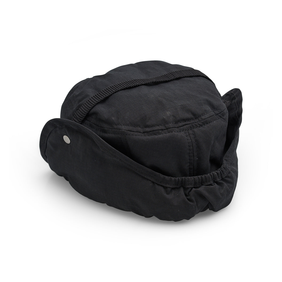 Padded Trapper Cap (Black)