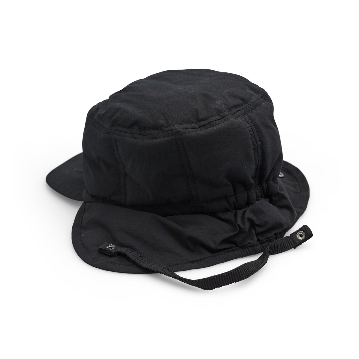 Padded Trapper Cap (Black)