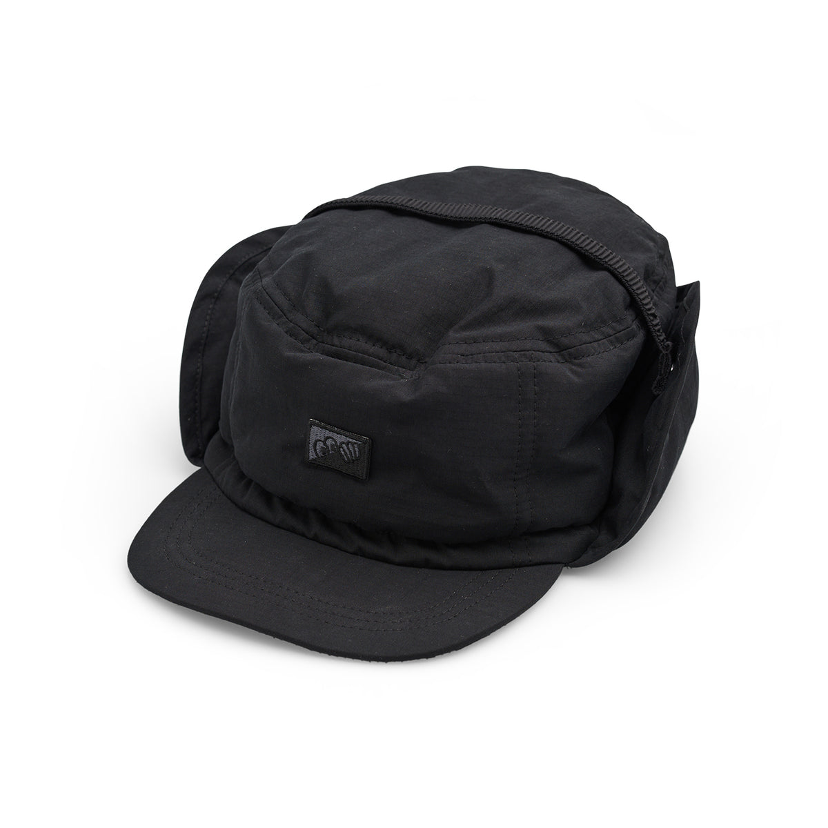 Padded Trapper Cap (Black)