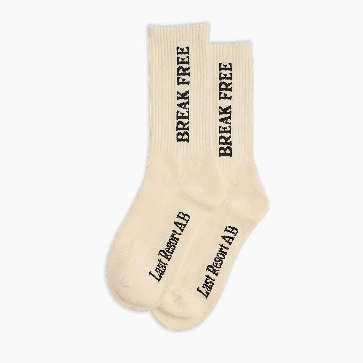 Break Free Socks (Cream White)