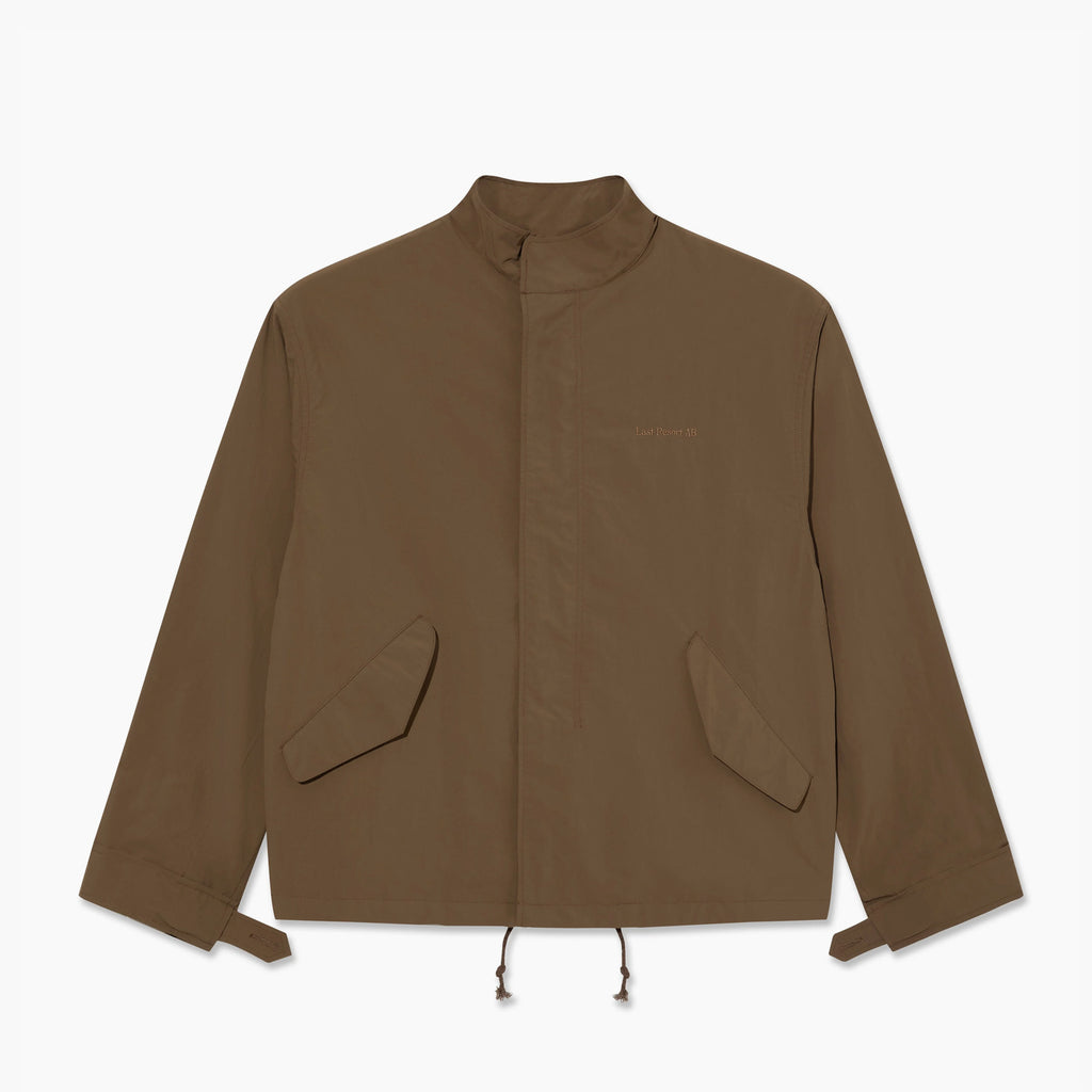 Cropped Parka (Brown Khaki)