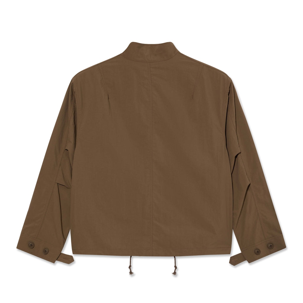 Cropped Parka (Brown Khaki)