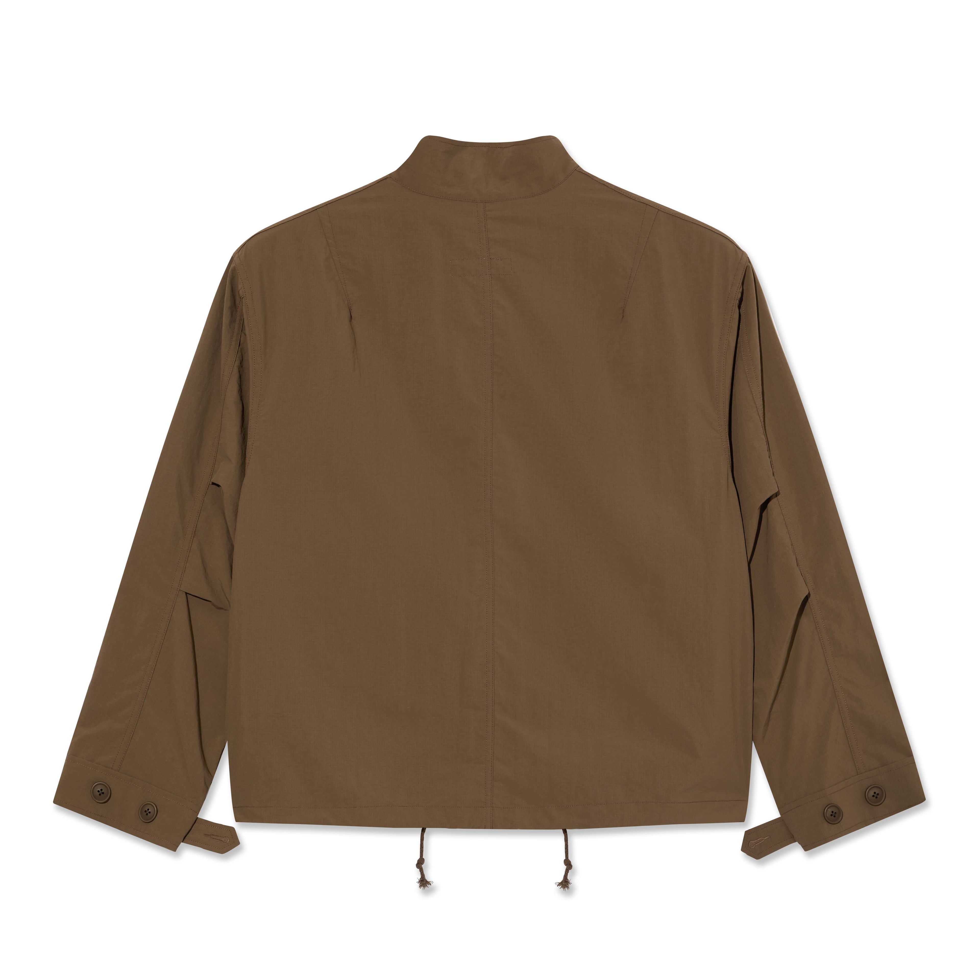 Cropped Parka (Brown Khaki)