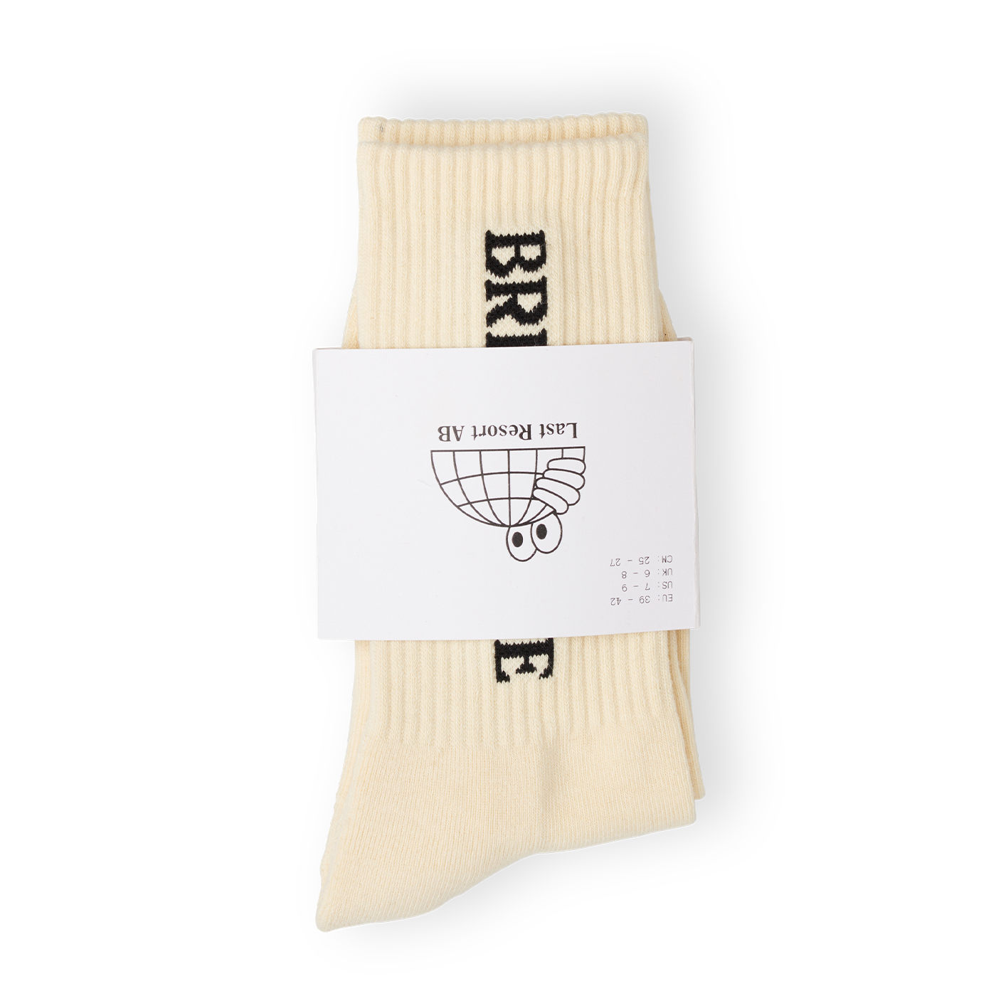 Break Free Socks 3-Pack (Cream White)