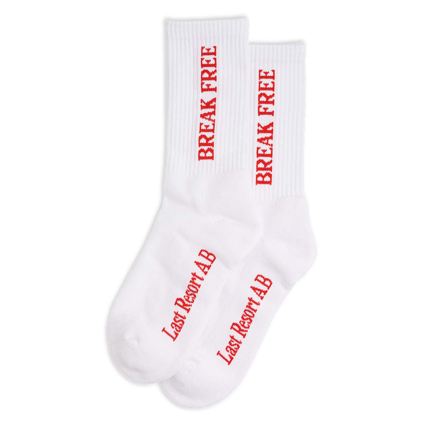 Break Free Socks 3-Pack (White)