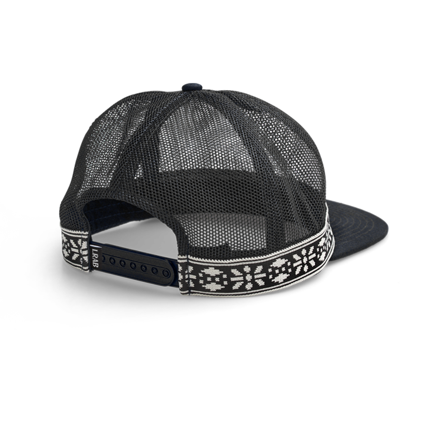 Webbed Full-Mesh Cap (Black)