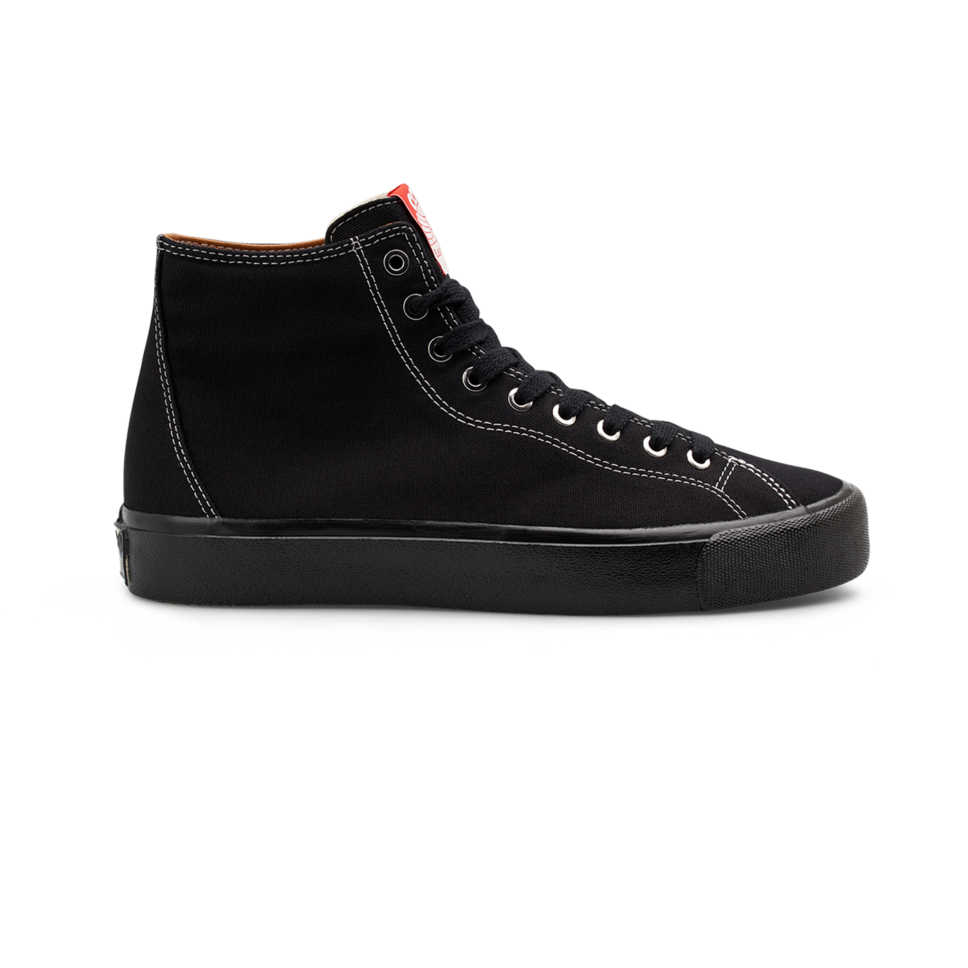 VM003 Canvas Hi (Black/Black/White)
